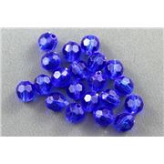 Plastic Hex Royal Transparent 6mm - Minimum 8g