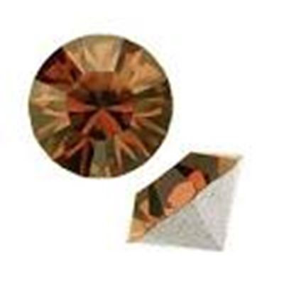 Swarovski Crystal 1088 Pointy Back Smoked Topaz SS39 