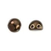 Czechmate Cabochon 7mm Dark Bronze 2 Hole each