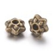 Filler Beads  Tibetan Style Star Spacer Beads Antique Bronze  ea