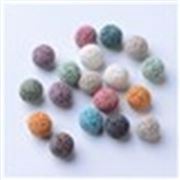 Semi Precious Lava Stone Round 16mm Assorted Colours ea