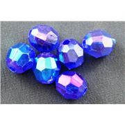 Plastic Hex Royal AB 8mm - Minimum 8g
