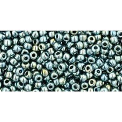 Toho Seed Bead Galvanized Blue Haze 11/0 - Minimum 8g