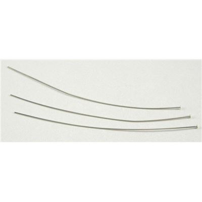 Head Pins  Extra Fine Nickel 75mm Bag of 50 each
