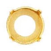 Claw Setting Round-1088 Gold SS39 (Fits SS39 Pointy Back Swarovski Crystals)