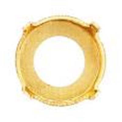 Claw Setting Round-1088 Gold SS39 (Fits SS39 Pointy Back Swarovski Crystals)