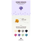 Ginko Beads