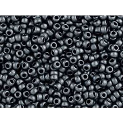 Toho Seed Bead Matte Gun-Metal 11/0 - Minimum 8g