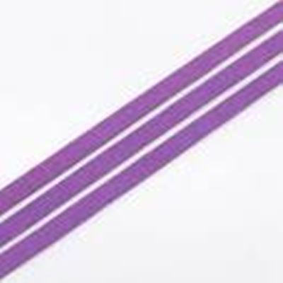 Faux  Suede Cord Purple 3mm x 1.5mm per metre