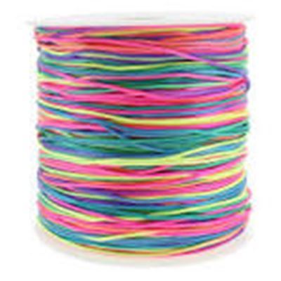 Macrame Cord Nylon 1mm Colourful per metre