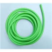 Rubber Tubing Green 5mm per metre