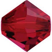 Swarovski Crystal 5328 Bicone Scarlet 8mm 