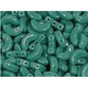 Arcos 5 x 10mm Opaque Green Turquoise per gram 5 Gram Min