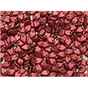 Dragon Scale Bead 1.5x5mm Lava Red Tube Approx 9.5gram