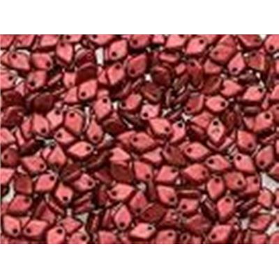 Dragon Scale Bead 1.5x5mm Lava Red Tube Approx 9.5gram