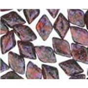 Matubo Gem Duo 8x5mm Two Hole  Jet Berry Confetti 5g minimum