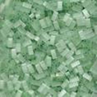 Tila 1/2 cut Silk Pale Green  5mm - Tube approx 8g