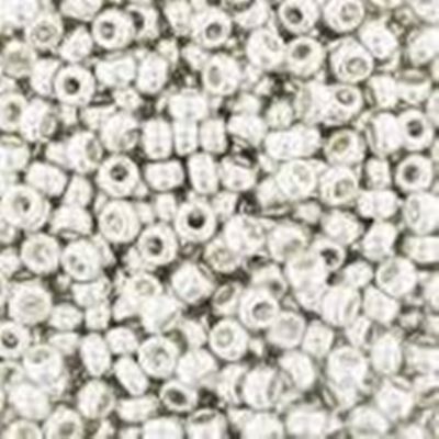 Seed Bead Galvanised Silver 9/0 - Minimum 10g