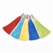 Tassel Polyester - Assorted w/  Silver Caps 96mm