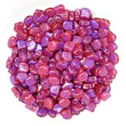 Matubo Ginko Duo 7.5x7.5mm Confetti Splash Violet Red Tube approx 23g each