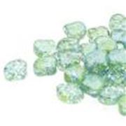 Matubo Ginko Duo 7.5x7.5mm Confetti Splash Blue Green Tube approx 23g each