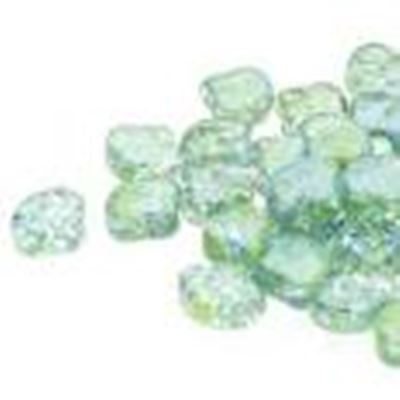 Matubo Ginko Duo 7.5x7.5mm Confetti Splash Blue Green Tube approx 23g each