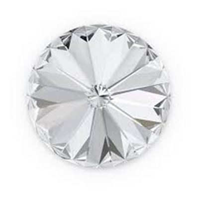 Swarovski Crystal 1122  Pointy Back Rivoli Crystal 18mm 