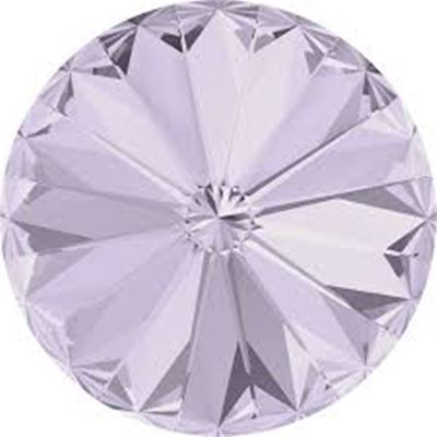 Swarovski Crystal 1122  Pointy Back Rivoli Smoky Mauve 12mm 