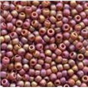 Toho Seed Bead Semi Glazed Rainbow Burnt Orange 15/0 - Min 5grams