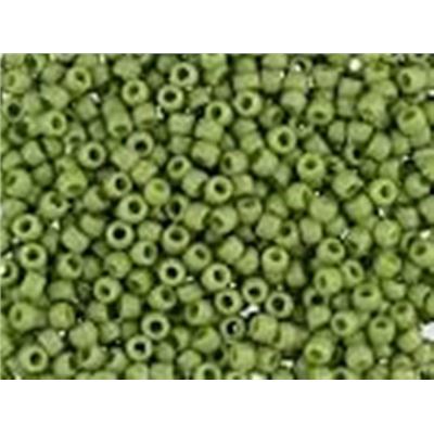 Toho Seed Bead Semi Glazed Honeydew 15/0 - Min 5grams