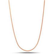 Snake Chain Copper Rose Gold 1 Metre Packs