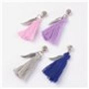 Tassel Cotton  w/  Pendants Asst. Colours 42mm