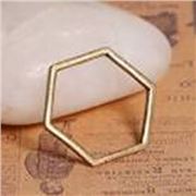 Connectors Honeycomb Antique Brass 11x10mm ea.