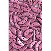 Crescent 3x10mm Saturated Metallic Rose per gram