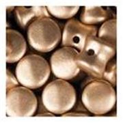 4x6mm Pellet Beads Matte Gold ea.