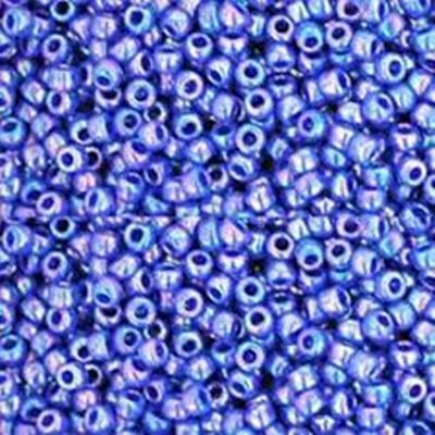 Toho Seed Bead Opaque Rainbow Navy Blue 11/0 - Minimum 8g