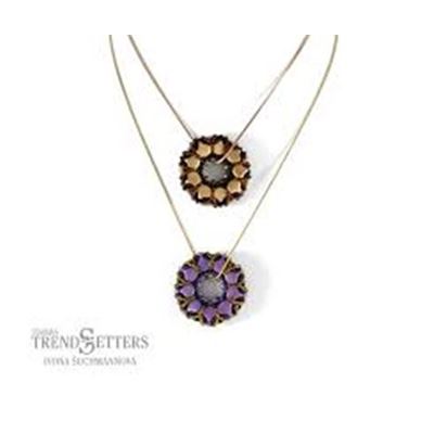Ginko Leaf Wreath  Pendant Kit