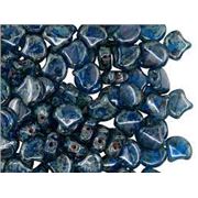 Matubo Ginko Duo 7.5x7.5mm Sapphire Travertine Tube approx 23g each