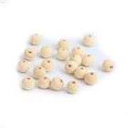 Wooden Beehive Beads  20mm Natural ea
