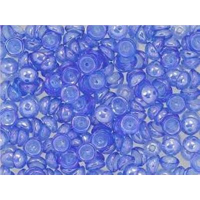 Teacup Beads Sapphire 4x2mm Tube Approx (115 beads) 9 grams