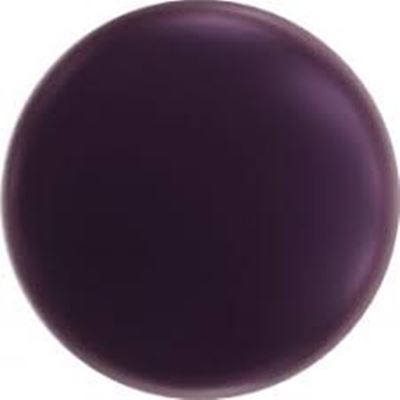 Swarovski Crystal 5817 Half Drilled Button Pearl Elderberry 8mm 