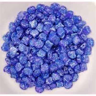 Matubo Ginko Duo 7.5x7.5mm Confetti Splash Indigo Tube approx 23g each