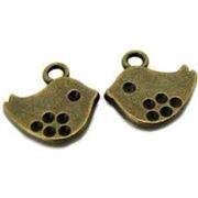 Charms - Antique Brass Colour