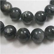 Semi Precious Strand Labradorite Round 10mm 15 inch strand ea