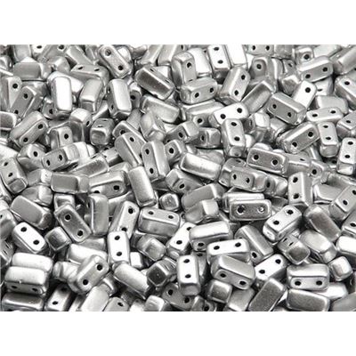 CzechMates Bricks 3x6mm Silver ea.