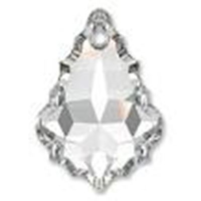 Preciosa Crystal  Baroque Pendant Crystal 38mm 