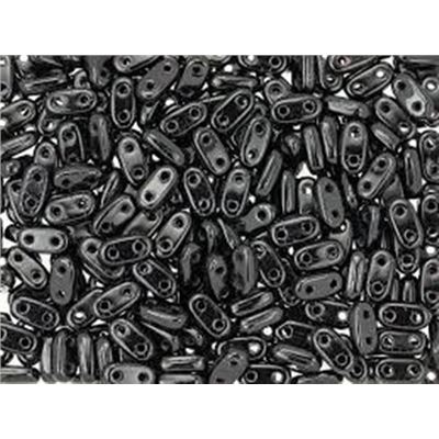 Bar Jet 2x6mm per gram Min 5 grams (approx 70 beads)
