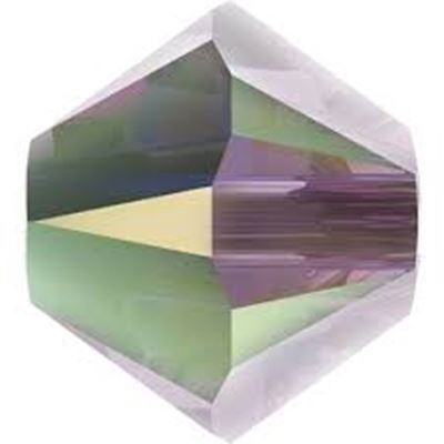 Swarovski Crystal 5328 Bicone Crystal AB 2x (AB2) 3mm 
