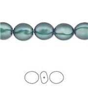 Crystal Baroque COIN Pearl Iridescent Tahitian Look 14mm each