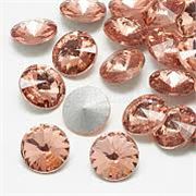 Crystal Rivoli Vintage Rose 12mm. Each